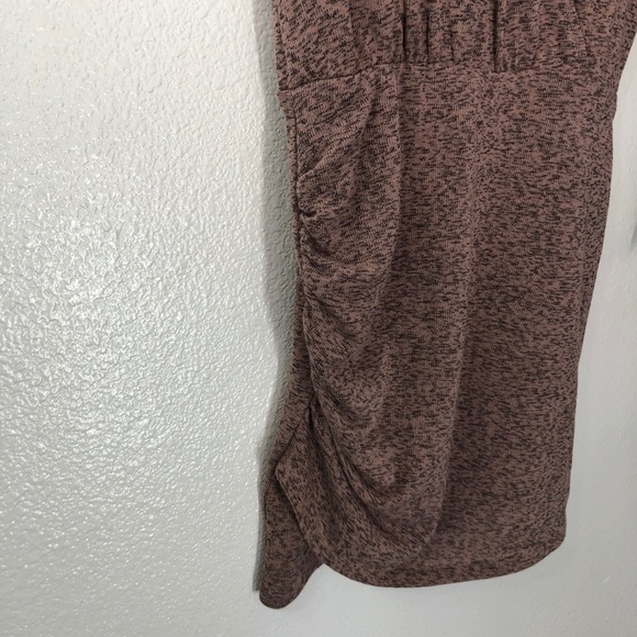 Lightweight Pink V-neck Zara Sweater Dress - Picture 3 of 7